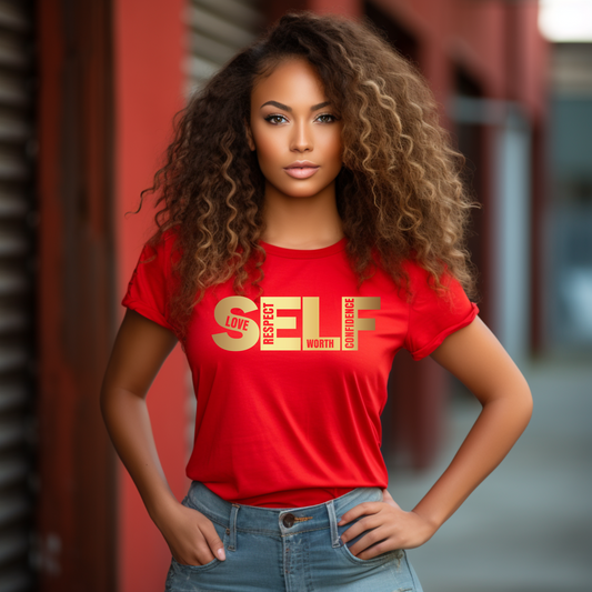 Celebrate Self-Discovery: "SELF" Empowerment T-Shirt