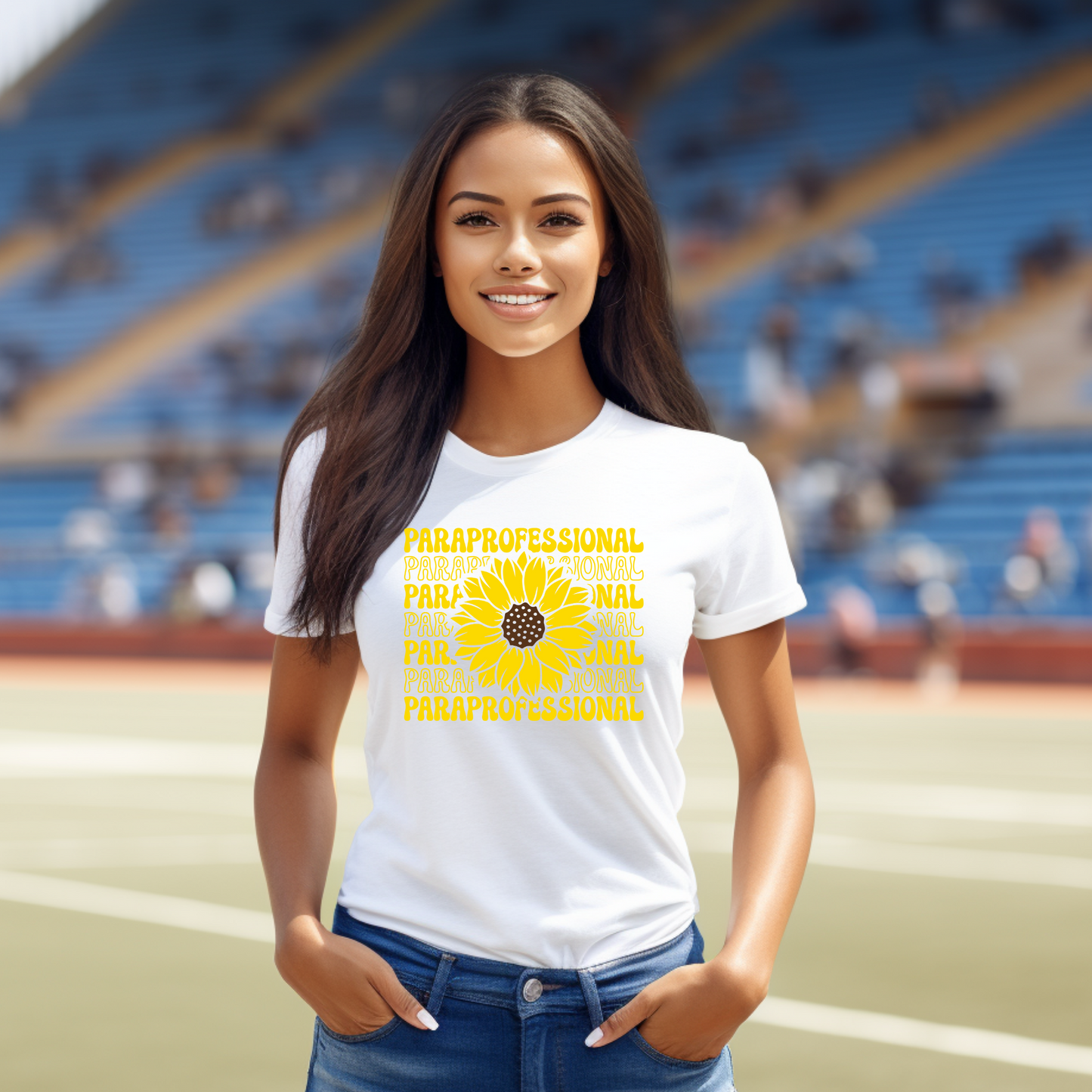 Shine as a Paraprofessional: Sunflower Paraprofessional Tee