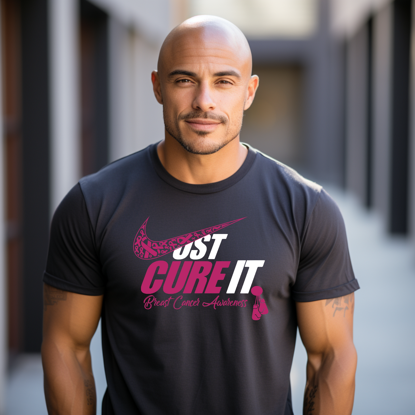 "Just Cure It" Breast Cancer Awareness Tee