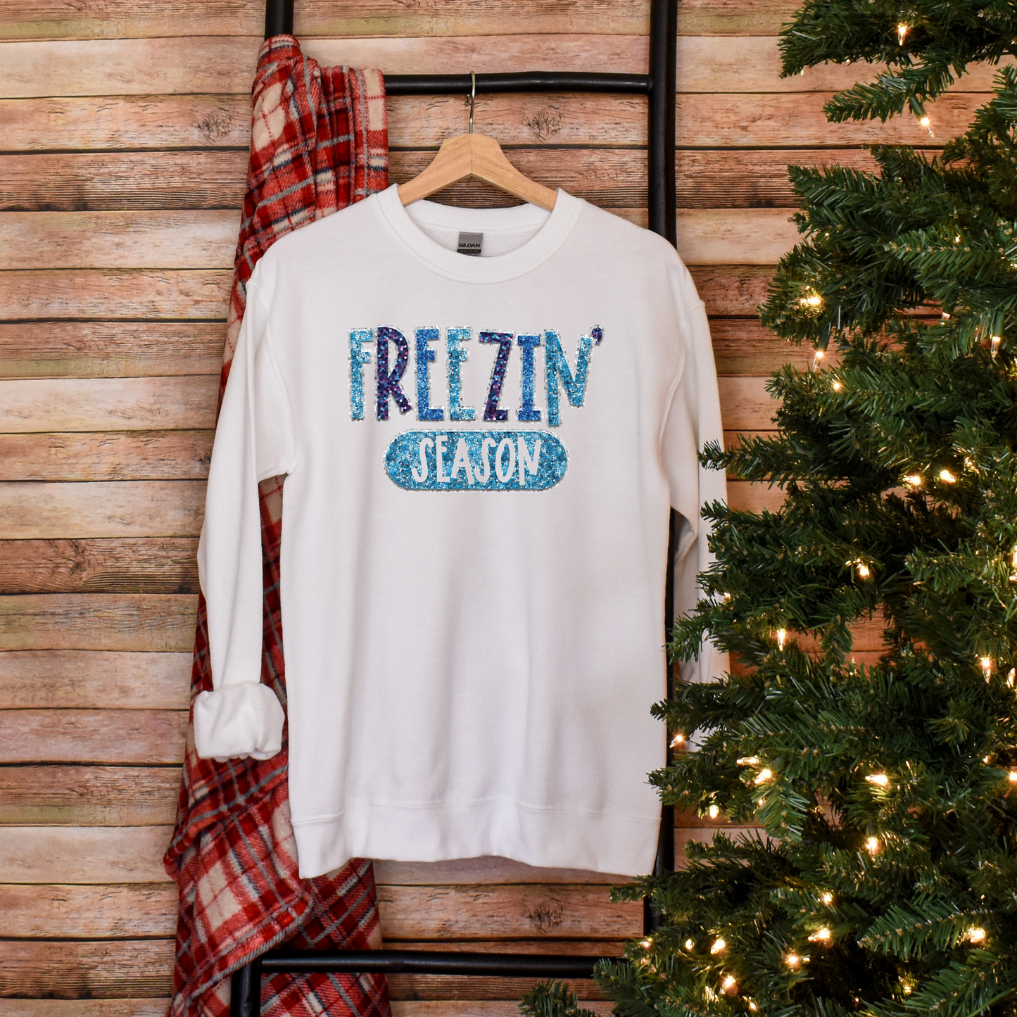 Embrace the Chill in Style: "Freezin Season" Sweatshirt