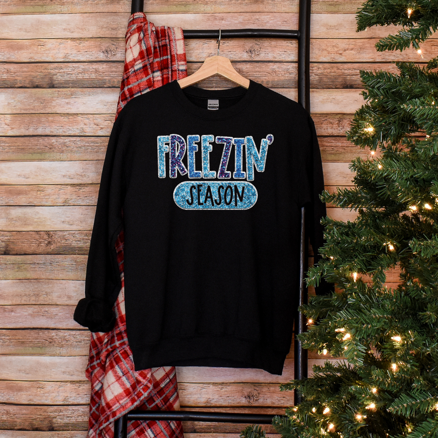 Embrace the Chill in Style: "Freezin Season" Sweatshirt