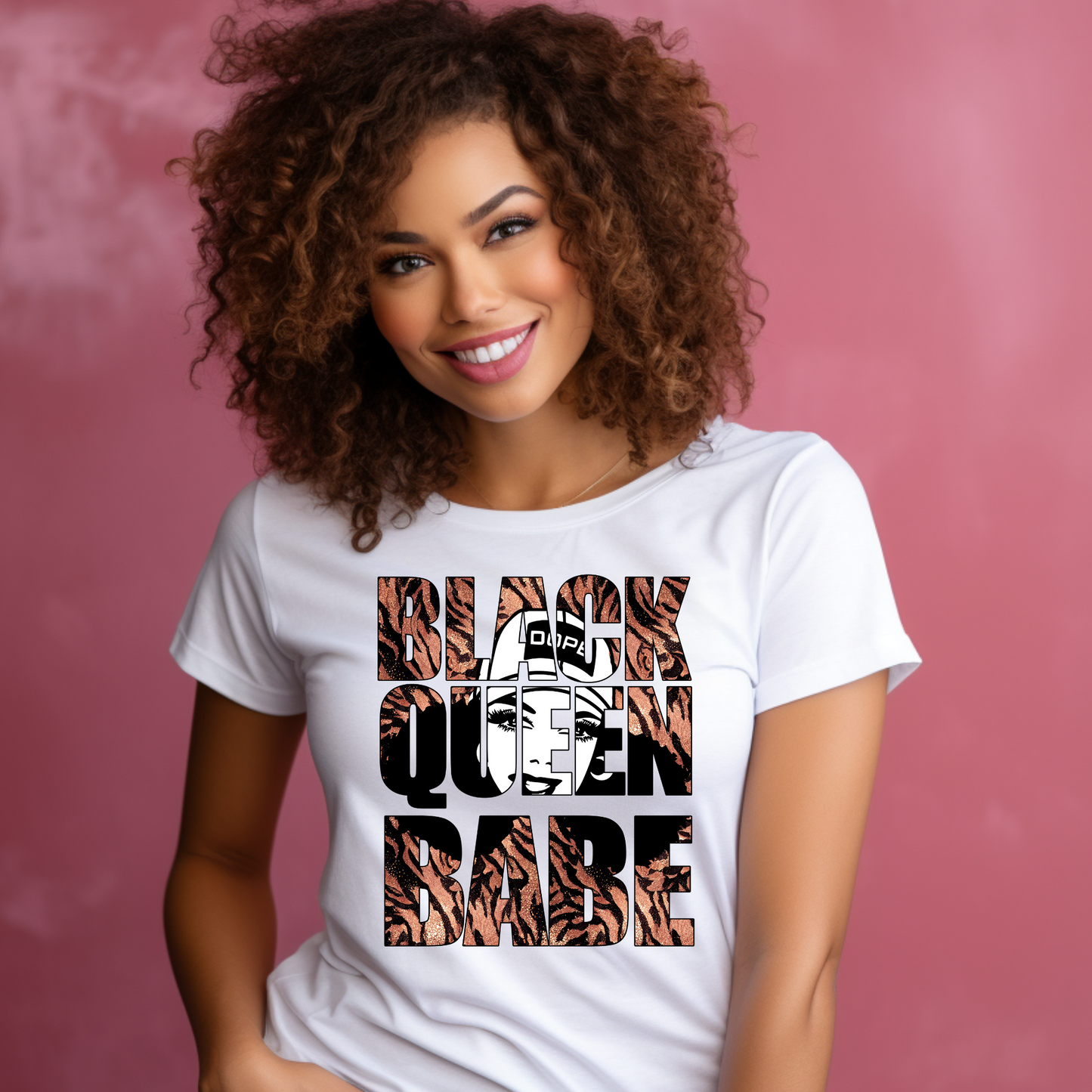 Celebrate Your Majesty: "Dope Black Queen Babe" Tee