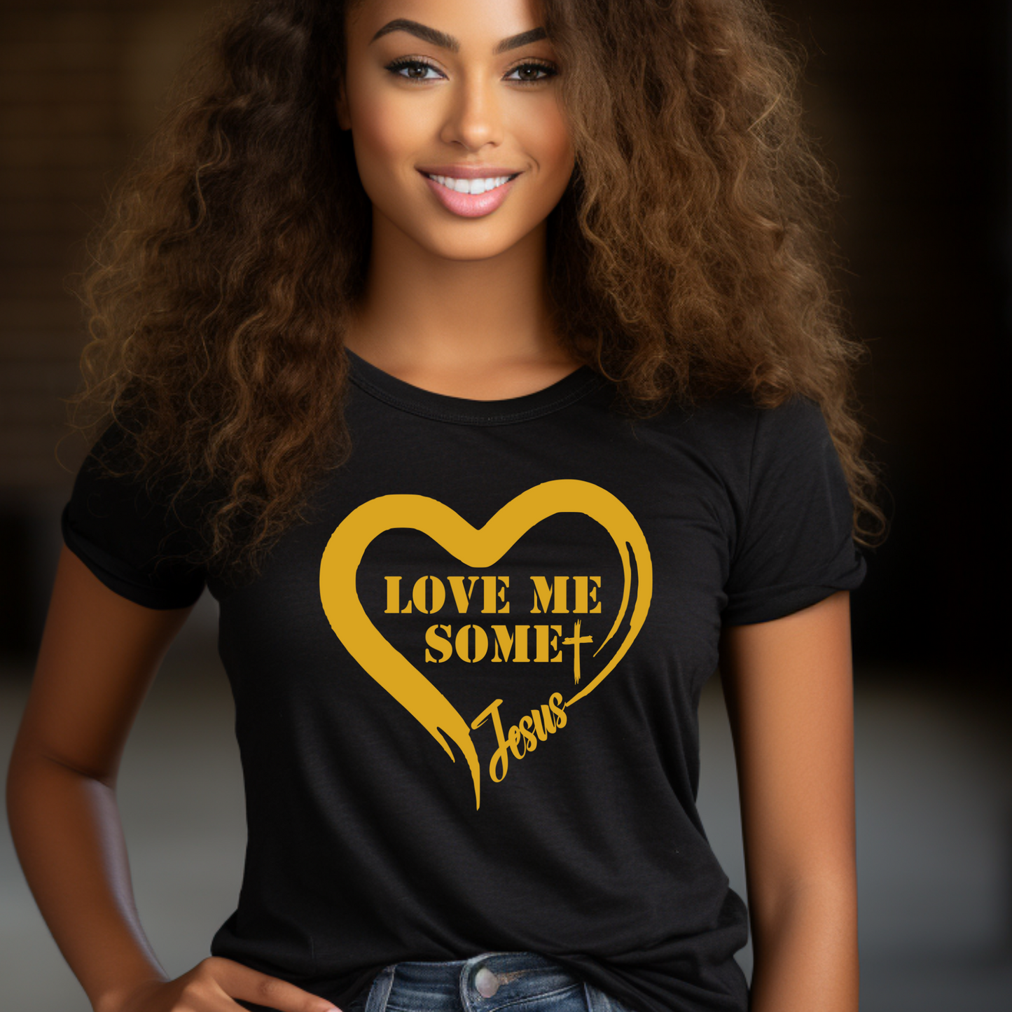 Embrace Your Faith: "Love Me Some Jesus" Tee