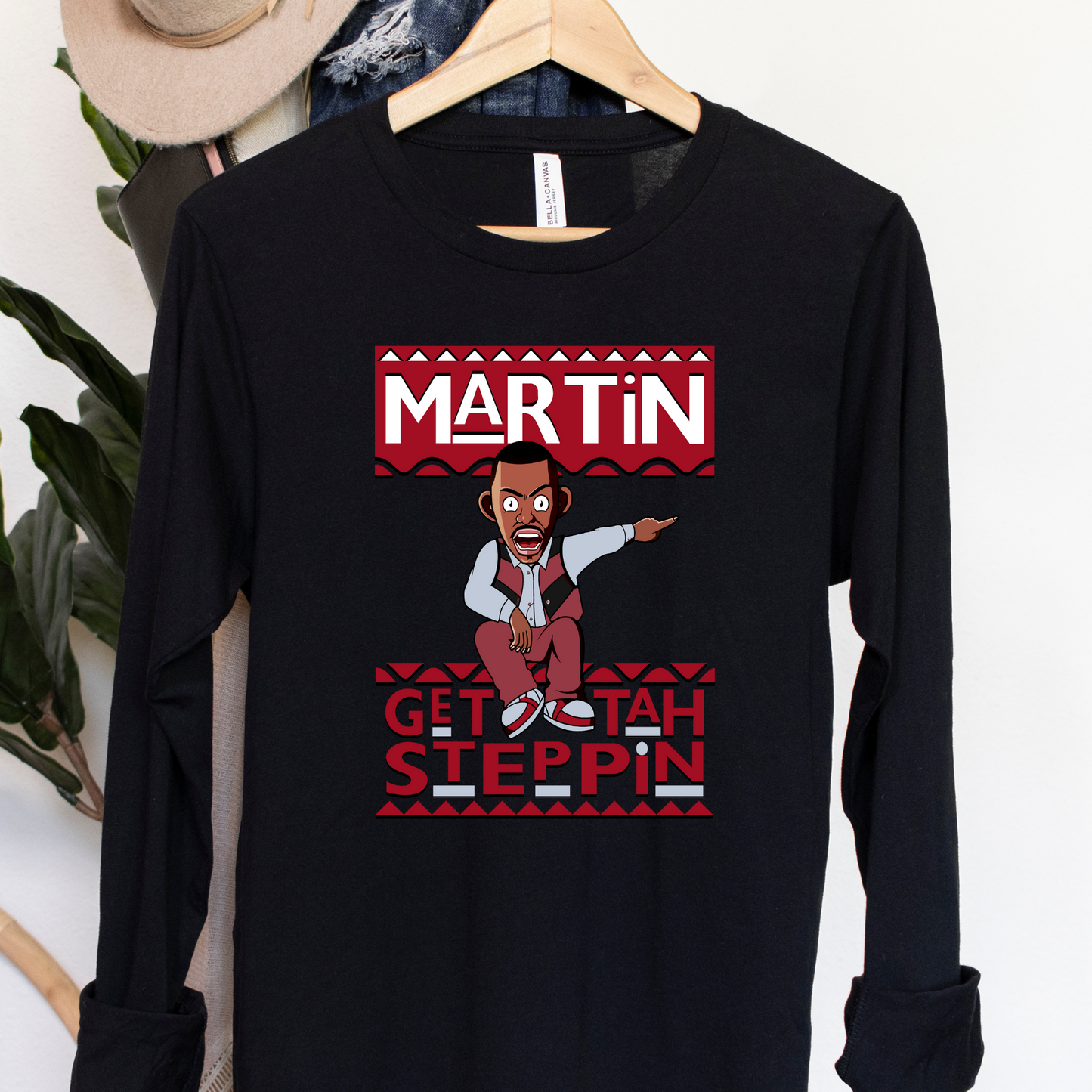 Martin – Get Tah Steppin" Tee – Classic TV Show Inspired Shirt