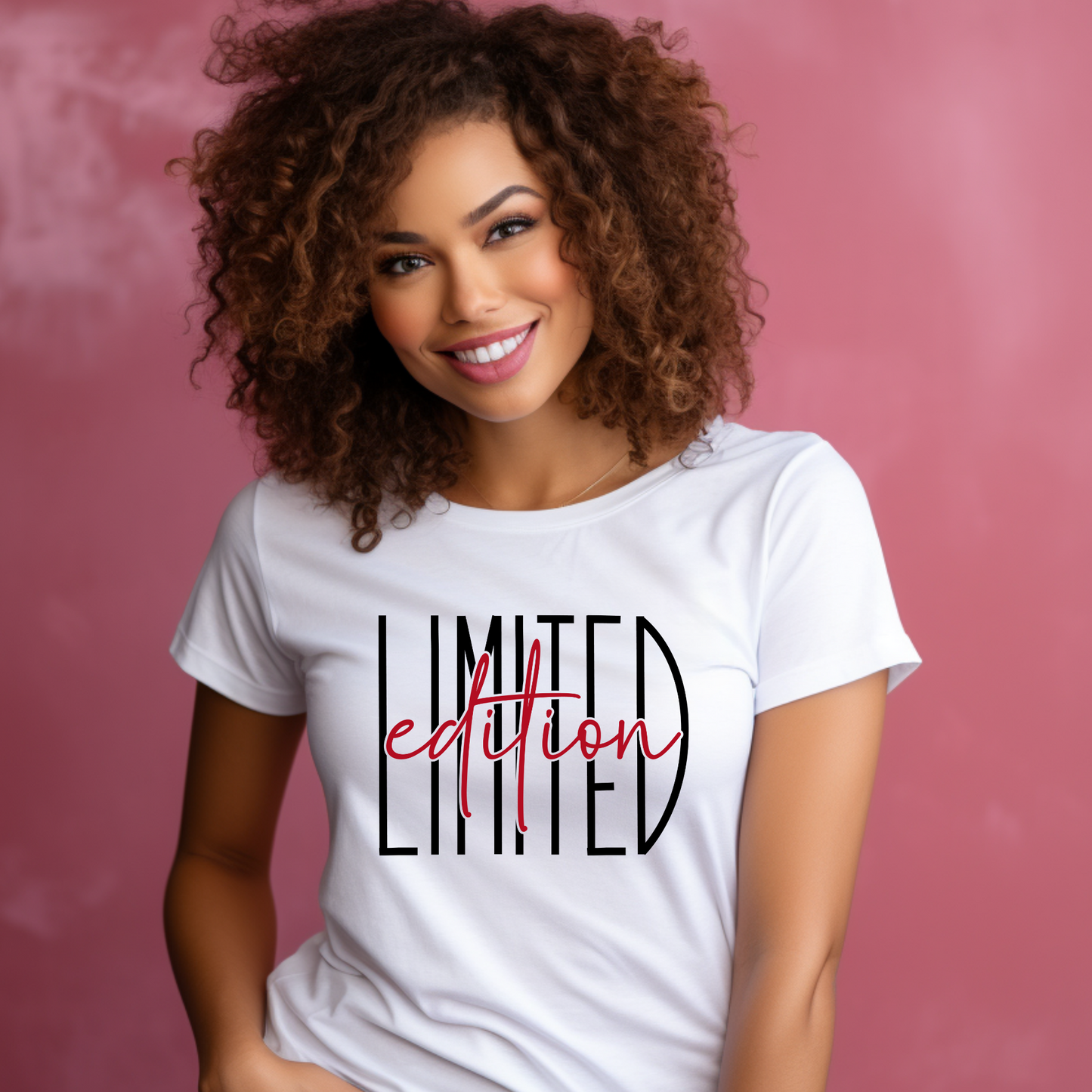 Exclusivity Meets Elegance: Limited Edition Elegant Script Tee