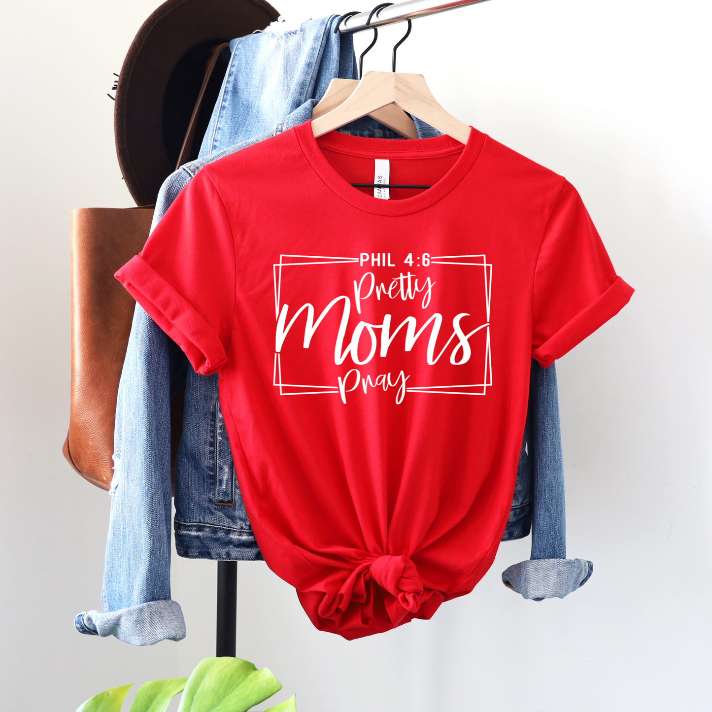 Divine Devotion: "Pretty Moms Pray" Tee